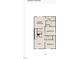 Voyager floor plan showcasing the primary bedroom, additional bedrooms, loft, and utility room at 103 Gabriel Ct, Clayton, NC 27520