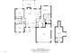 Detailed floor plan featuring multiple bedrooms, a spacious living area, a screened porch and an exercise room at 105 Shawnee Drive, Louisburg, NC 27549