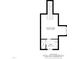 Second floor plan featuring an exercise room, full bathroom, and storage at 105 Shawnee Drive, Louisburg, NC 27549