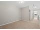 Bedroom with plush carpets, and neutral paint at 114 Mt Evans Dr, Durham, NC 27705