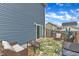 Back deck featuring a seating arrangement at 173 E Wilson St, Clayton, NC 27520