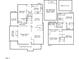 Detailed floor plan showcasing the layout, dimensions, and room names for each unit at 201 W Trinity Ave, Durham, NC 27701