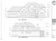 Front elevation of home showing roof detail and garage door design at 2210 Stephens Rd, Cary, NC 27518