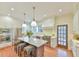 Beautiful, bright kitchen with stainless steel appliances and a large center island at 301 Hillsborough St, Chapel Hill, NC 27514
