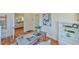 Beautiful office with hardwood floors and custom shelving, offering ample storage at 301 Hillsborough St, Chapel Hill, NC 27514