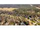Stunning aerial view of beautiful homes in a luxury community surrounded by mature trees and green spaces at 3905 Grandbridge Dr, Apex, NC 27539