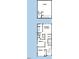 Second floor layout featuring bedrooms, bathrooms, utility, and an owner's retreat at 44 Rainfall Dr, Pittsboro, NC 27312