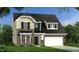 Charming two-story home with stone accents and a well-manicured lawn at 568 Winding Creek Dr, Lillington, NC 27546