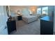 Spacious main bedroom with neutral tones and large windows for ample natural light at 768 Riguard Way, Wendell, NC 27591