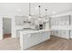 Beautiful kitchen with granite countertops and stainless steel appliances at 9173 Dupree Meadow Ct # 25, Angier, NC 27501