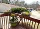 View from the deck showing the community and surrounding environment at 103 Westview Dr # D, Carrboro, NC 27510