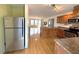 Inviting kitchen boasts modern appliances, plenty of counter space, and lots of natural light at 103 Westview Dr # D, Carrboro, NC 27510