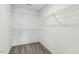 Walk-in closet with built-in wire shelving for optimal storage and organization at 105 Hanover Ct, Clayton, NC 27527