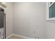 Utility room with water heater and electric socket at 1206 Dubose St, Garner, NC 27529