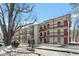 Well-maintained apartment building with private balconies and bicycle racks available for resident use at 311 Swift Ave Ave # 202, Durham, NC 27705