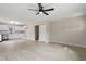 Bright, open-concept living space with modern finishes, light wood floors, and neutral paint at 312 W Union St, Hillsborough, NC 27278
