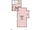 Second story floor plan showcasing bonus room, walk-in closet, linen closet, and bathroom at 4060 Granite Ridge Trl, Raleigh, NC 27616