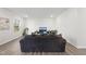 Inviting living room with hardwood floors and neutral walls at 449 Willard Woods Dr, Wendell, NC 27591