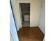 Laundry room featuring a modern washer and dryer set for convenient laundry tasks at 4909 Willow Tree Ln, Clayton, NC 27520