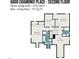 A second floor plan shows a 1,731 square foot area including two bedrooms, a flex room and attic at 6800 Chamonix Pl, Raleigh, NC 27613