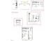 Detailed floorplan of a kitchen, great room, deck, bathroom and flex space at 1032 Zelkova Lane, Chapel Hill, NC 27517