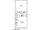 First floor plan featuring an open kitchen and Gathering room, with a porch and garage at 223 Frosted Iris Lane Ln # 176, Garner, NC 27529