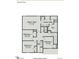 Second floor plan showcasing Owner's Suite, Owner's Bath, 3 additional bedrooms, 2nd bathroom and laundry at 275 Deodora Ln, Cameron, NC 28326