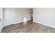 Living room featuring hard wood flooring, neutral walls and white trim at 349 Tristen Ln, Henderson, NC 27537