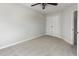This bedroom offers neutral walls, carpet, and closet at 4308 Brynwood Ave, Durham, NC 27713
