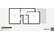 Floorplan showing the layout of the bedrooms and bathroom on the second floor at 4604 Sweet Melody Ln, Knightdale, NC 27545
