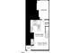 Detailed floor plan showcasing the layout of the main level, including the kitchen, dining, and Gathering room at 600 Hedrick Ridge Road # 104, Cary, NC 27519