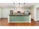 Spacious kitchen featuring an island and stainless steel appliances at 70 Breadnut Dr, Smithfield, NC 27577