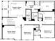 Second floor plan featuring the owner's suite and three additional bedrooms at 95 Great Smoky Pl, Lillington, NC 27546