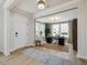 Bright and airy study with large windows and a modern desk at 95 Great Smoky Pl, Lillington, NC 27546