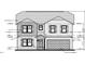 New construction home features an attached two-car garage and charming shutter details at 1129 Mashie Ln, Rocky Mount, NC 27804