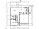 This floorplan features a Gathering room, dining room, kitchen, and flex room at 1129 Mashie Ln, Rocky Mount, NC 27804