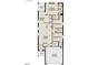 Detailed floorplan showcasing the layout of the home, including bedrooms, kitchen, and living areas at 1156 Solace Way, Rolesville, NC 27571