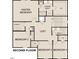 Layout of the home's second floor featuring the Primary bedroom, bedrooms 2-4, bathrooms, utility, and loft area at 132 Oat Grain Ct, Clayton, NC 27520