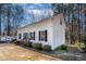 Well-maintained single story house with classic curb appeal, enhanced by neat landscaping at 166 Creek Dr, Louisburg, NC 27549