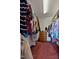 Walk-in closet with ample storage space and shelving at 180 Normandy Rd, Louisburg, NC 27549