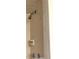 A shower with basic fixtures and tile, offering a simple and functional space at 182 Tree Cutters, Sanford, NC 27332