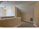 Spacious bonus room featuring neutral decor and an airy open feel at 1904 Baronsmede Dr, Raleigh, NC 27615