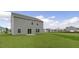 Expansive backyard, ideal for recreation and gatherings, with lush green grass at 209 Leven Dr, Gibsonville, NC 27249