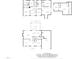 Detailed floor plan showcasing layout of rooms, square footage, and room dimensions at 209 Plyersmill Rd, Cary, NC 27519