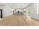 Bright and open living space with a modern kitchen, ideal for seamless entertaining and comfortable everyday living at 240 Sutherland Dr, Franklinton, NC 27525