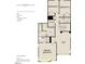 Second floor plan with primary bedroom, two additional bedrooms, and laundry room at 269 Marvel Dr # 138, Rolesville, NC 27571