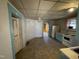 This expansive kitchen features tiled floors and a vintage aesthetic at 2711 Ashe St, Durham, NC 27703