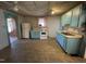 The classic kitchen features vintage appliances and tiled flooring at 2711 Ashe St, Durham, NC 27703
