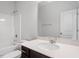 Bathroom featuring shower/tub combination, toilet, and vanity with sink and mirror at 280 Chesapeake Commons St # 151, Garner, NC 27529