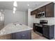 Well-appointed kitchen with granite counters, stainless steel appliances and ample cabinet space at 280 Chesapeake Commons St # 151, Garner, NC 27529